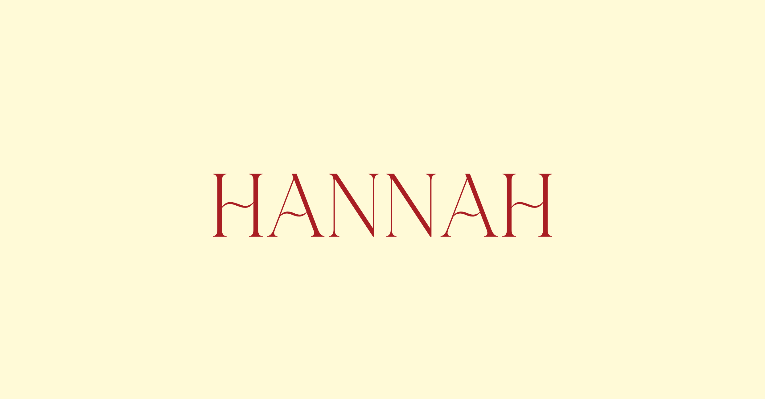 Hannah Collection