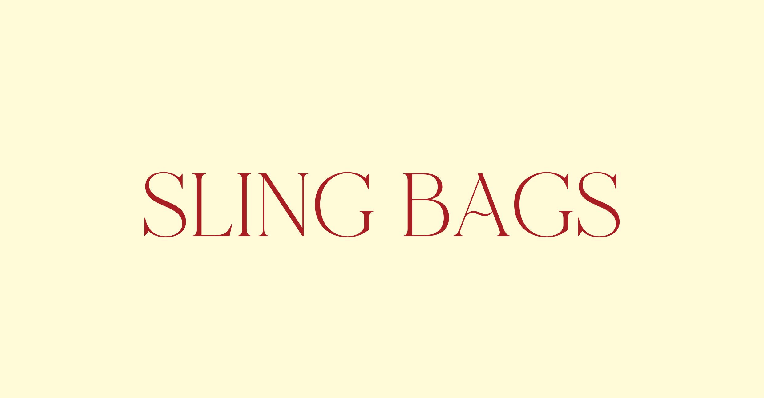 Sling Bags