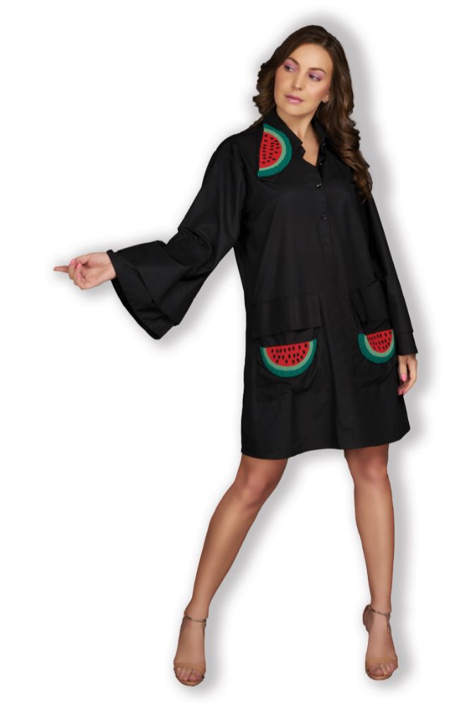 Watermelon Shirt Dress