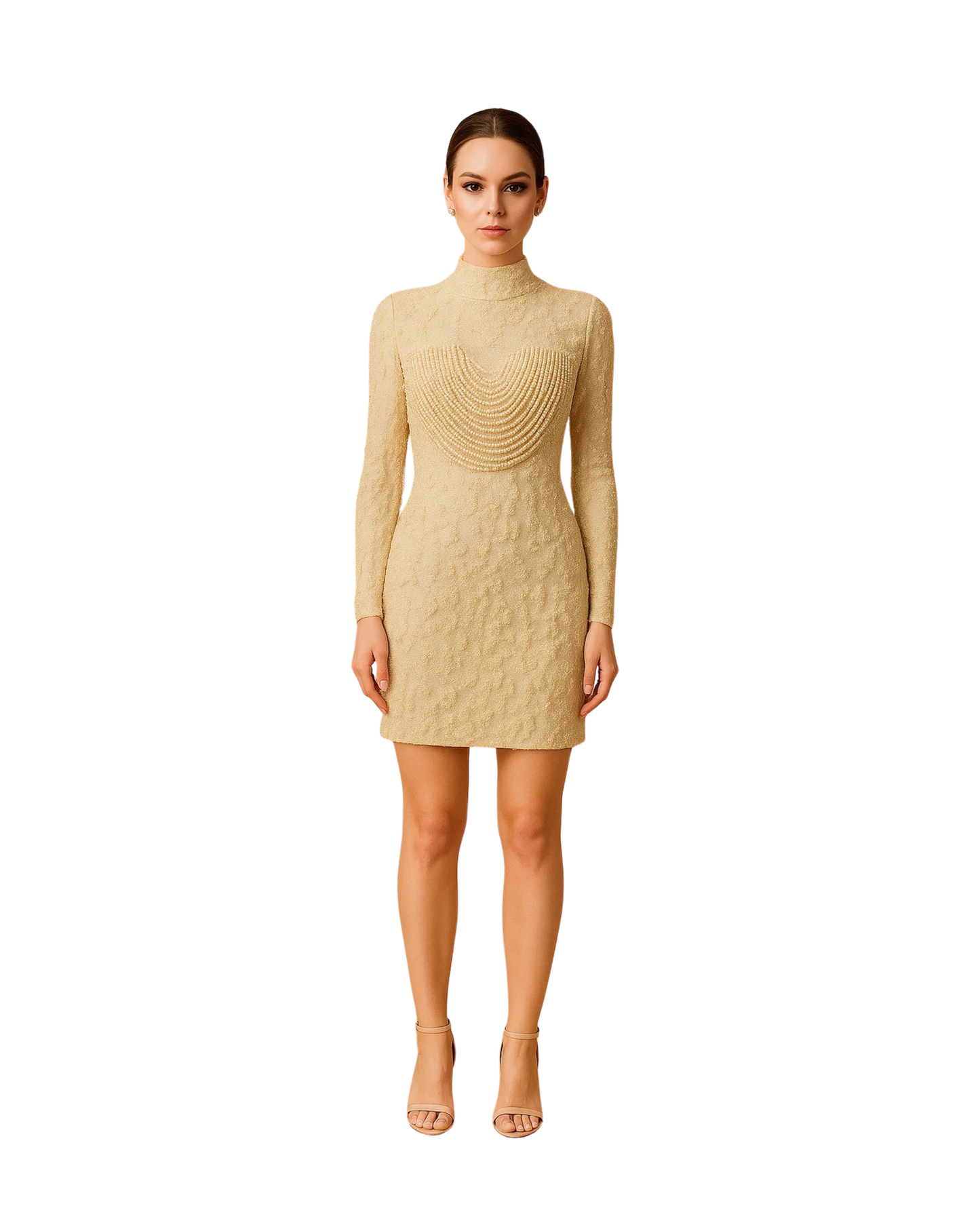 Champagne Sandshell Grace Gown