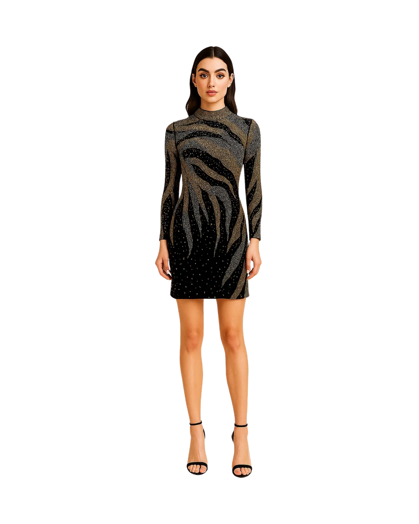 Celestial Flame Gown