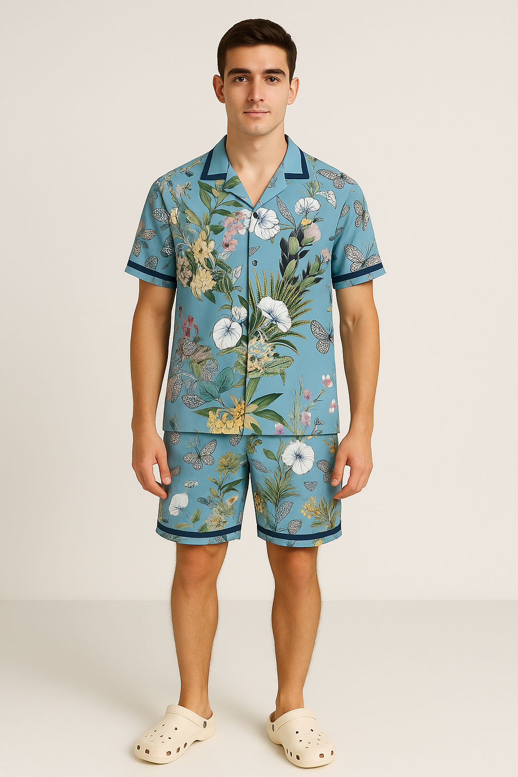 BOTANICA FLIGHT CO-ORD SET – Nature’s Calm Woven in Silk Threads