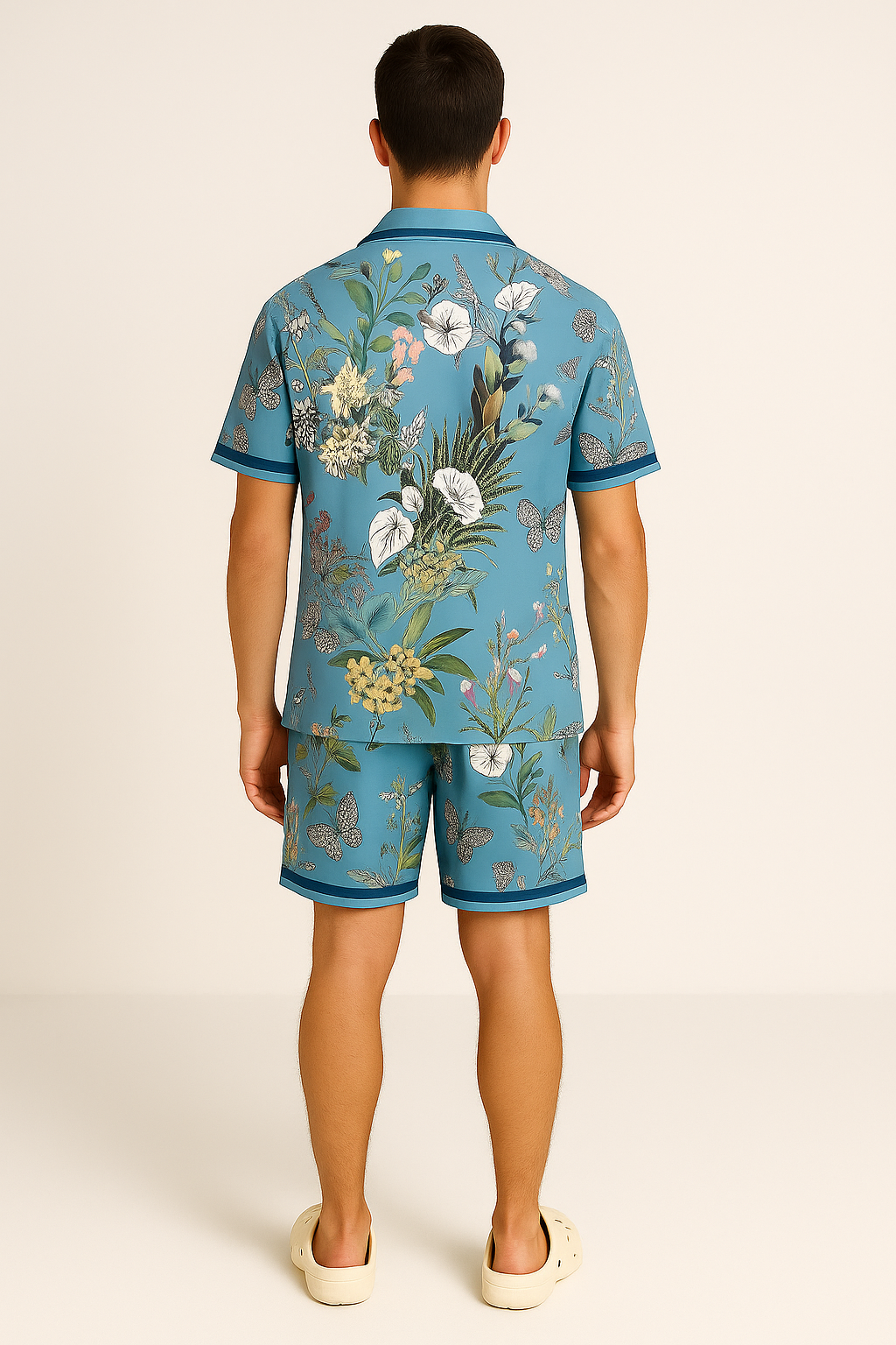 BOTANICA FLIGHT CO-ORD SET – Nature’s Calm Woven in Silk Threads