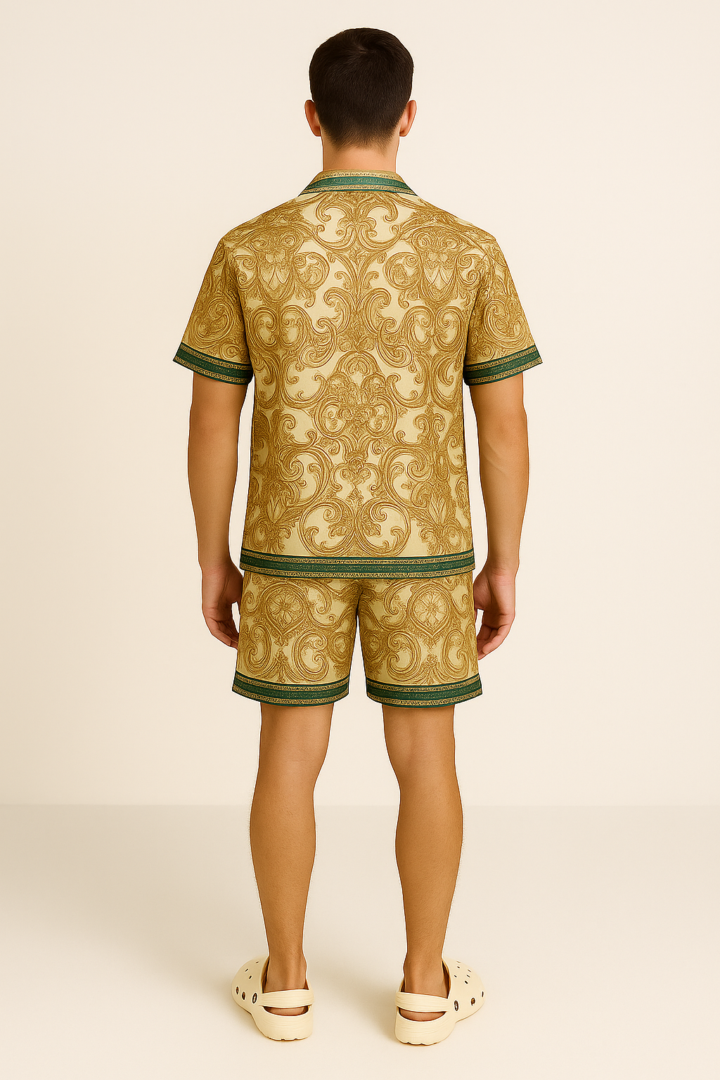 SAHARA OPULENCE CO-ORD SET – Golden Sands, Gilded Threads