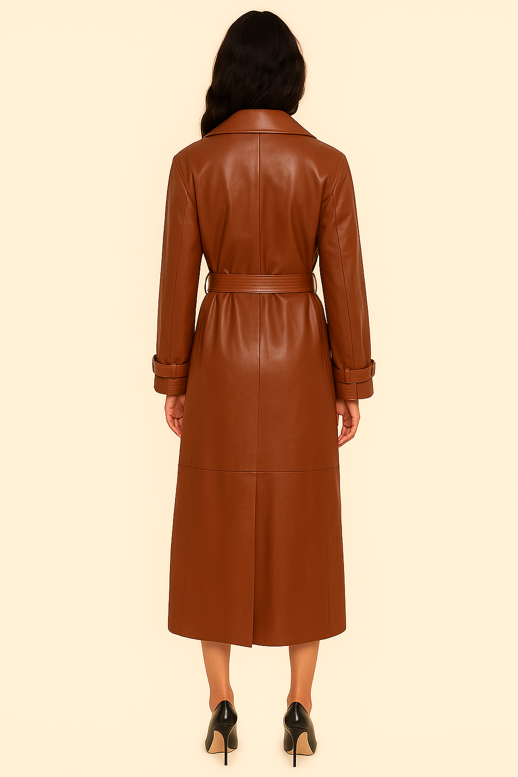 CARMELA TRENCH COAT โ Mafia Muse Meets Tailored Elegance