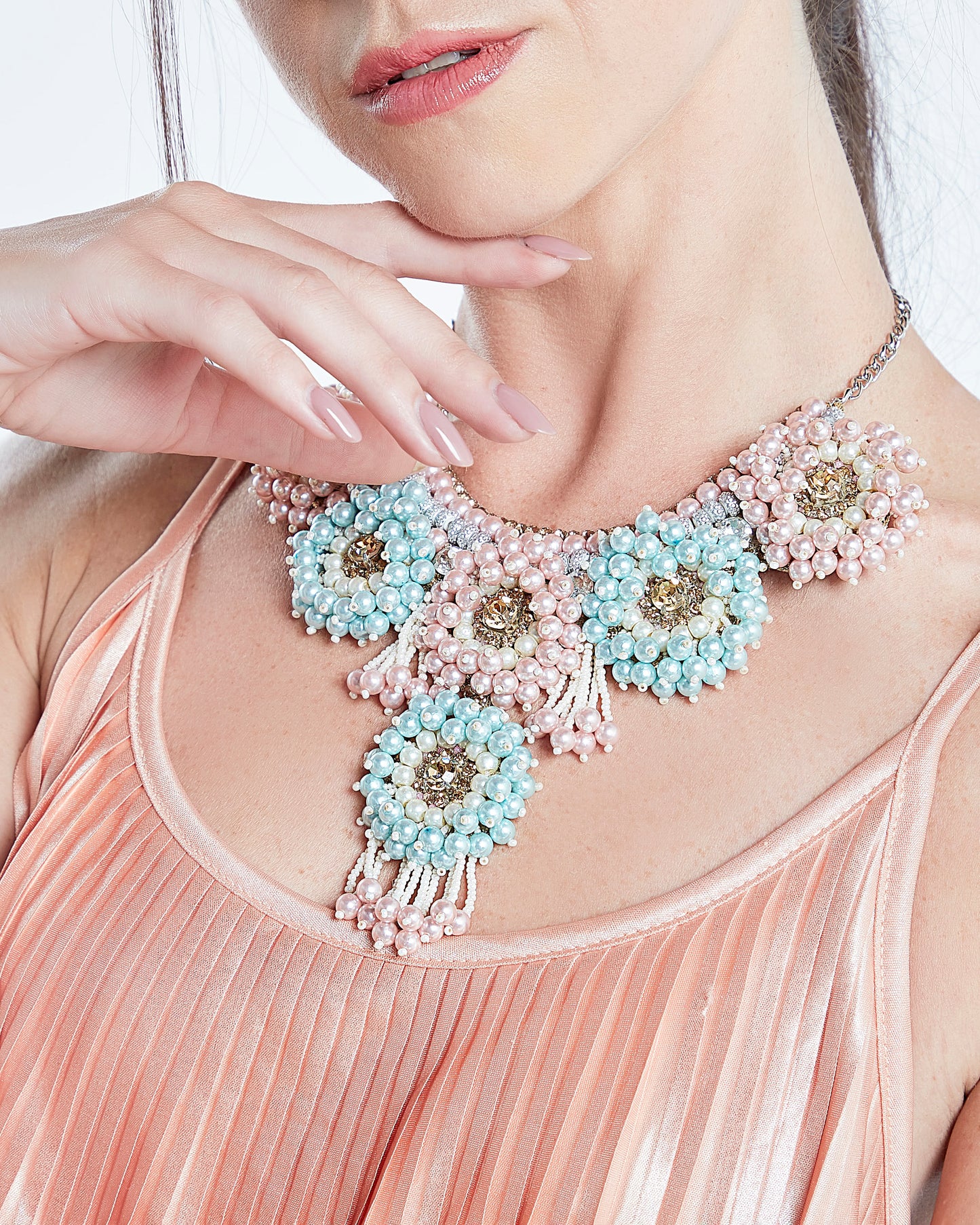 Calypsa Coral Necklace
