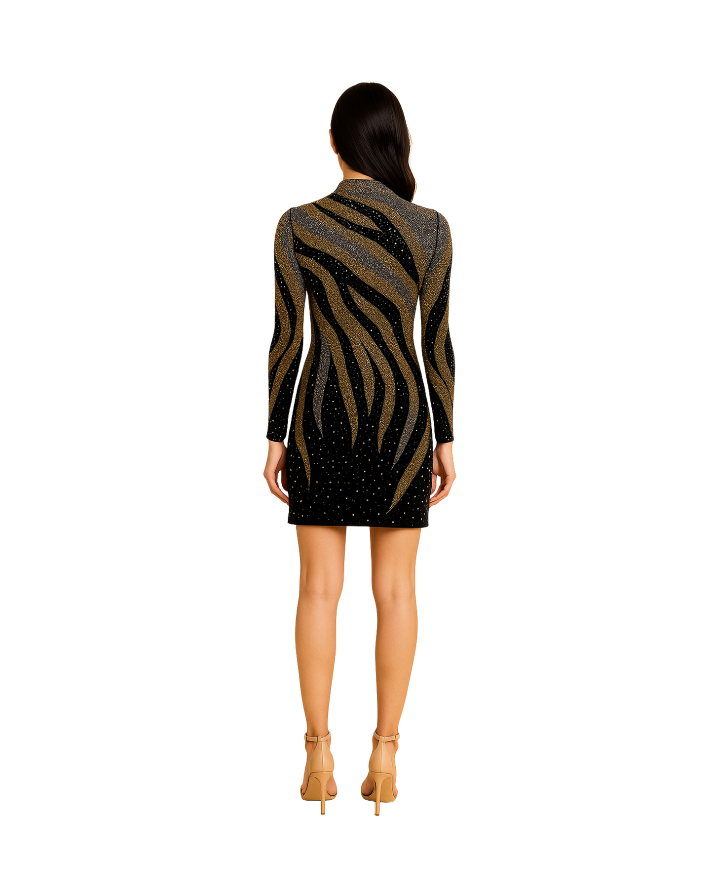 Celestial Flame Gown