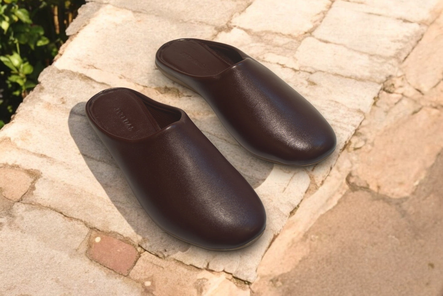 Loafers with rubber sole