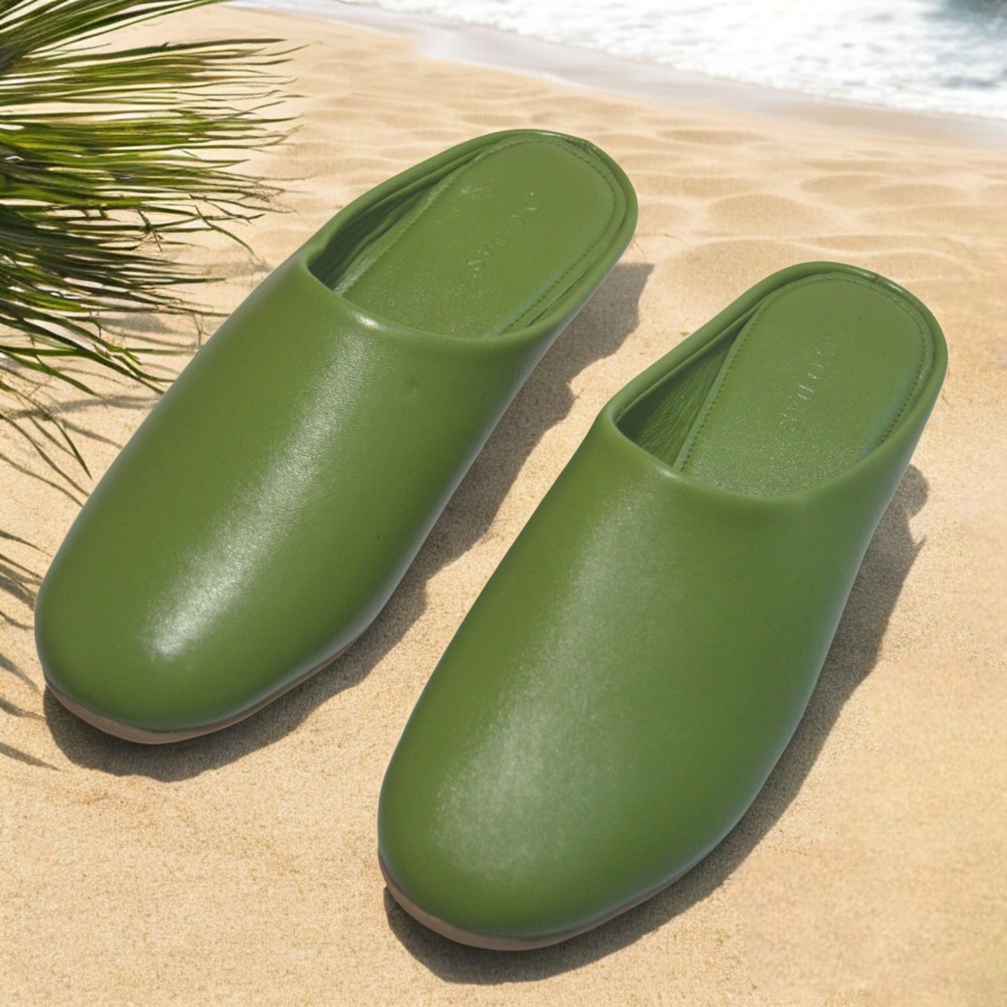 Loafers with rubber sole