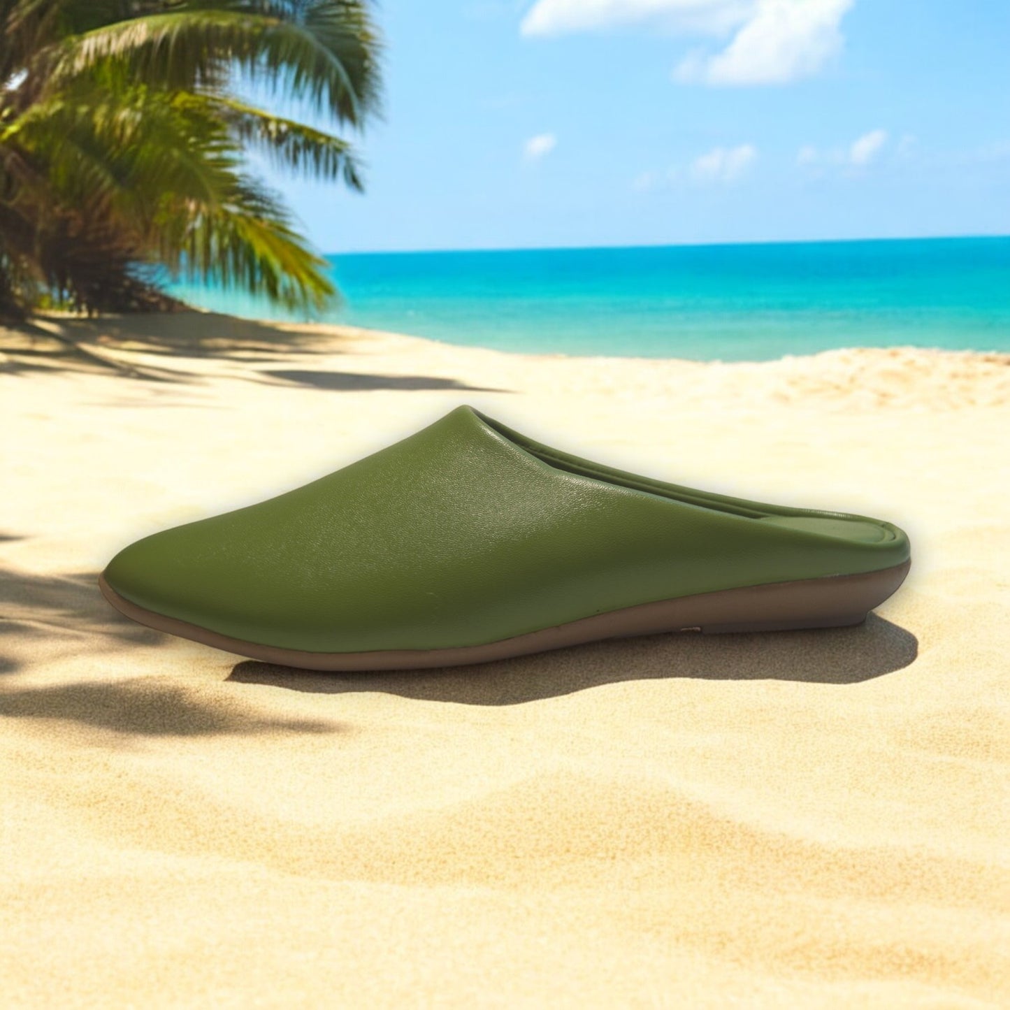 Loafers with rubber sole