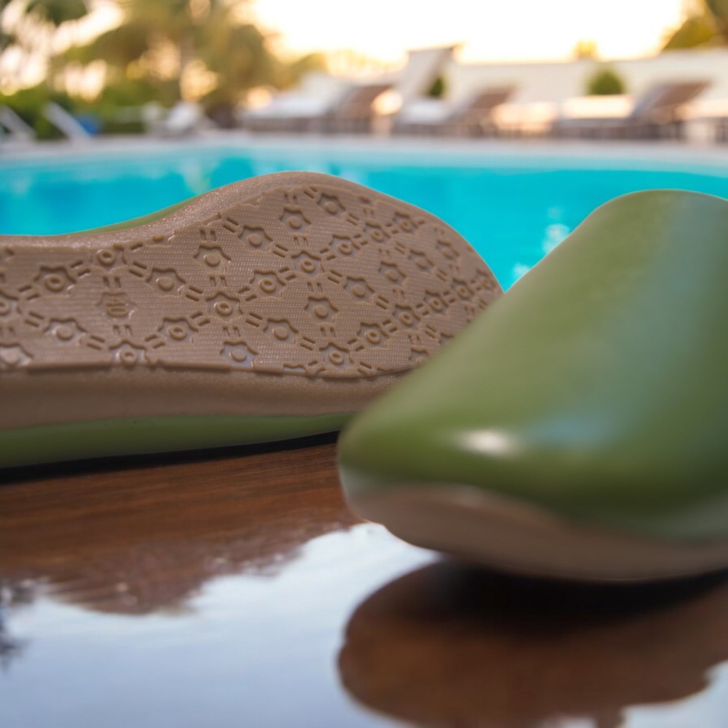 Loafers with rubber sole