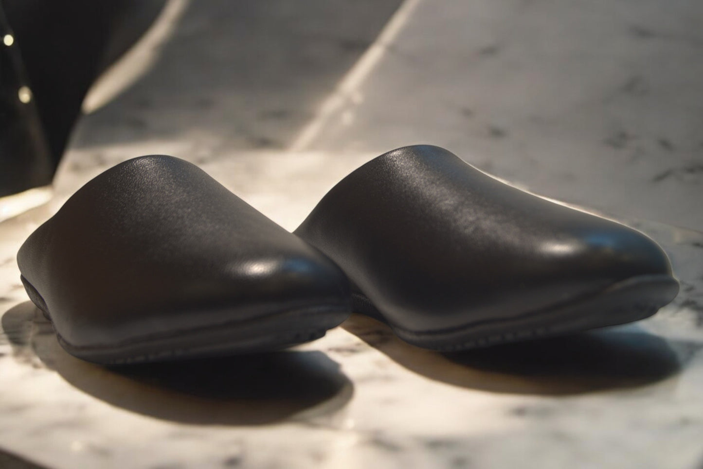 Loafers with rubber sole