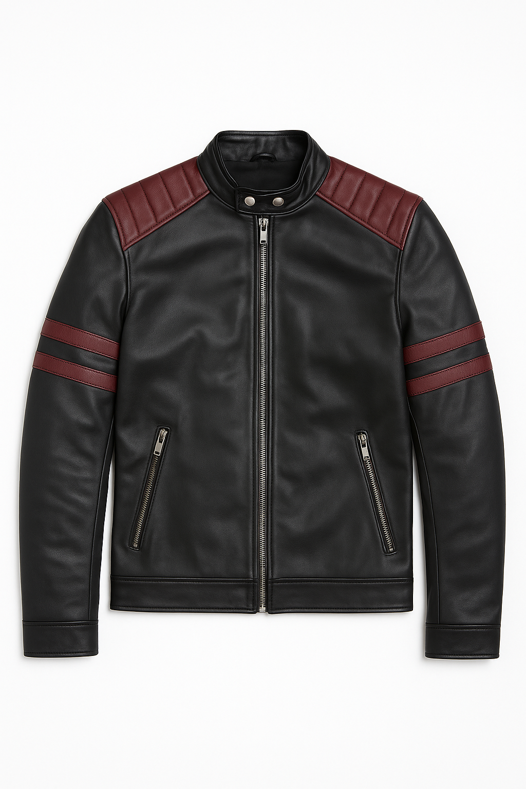 BLADE NIGHT HUNTER JACKET – Modern Cinematic Biker Leather