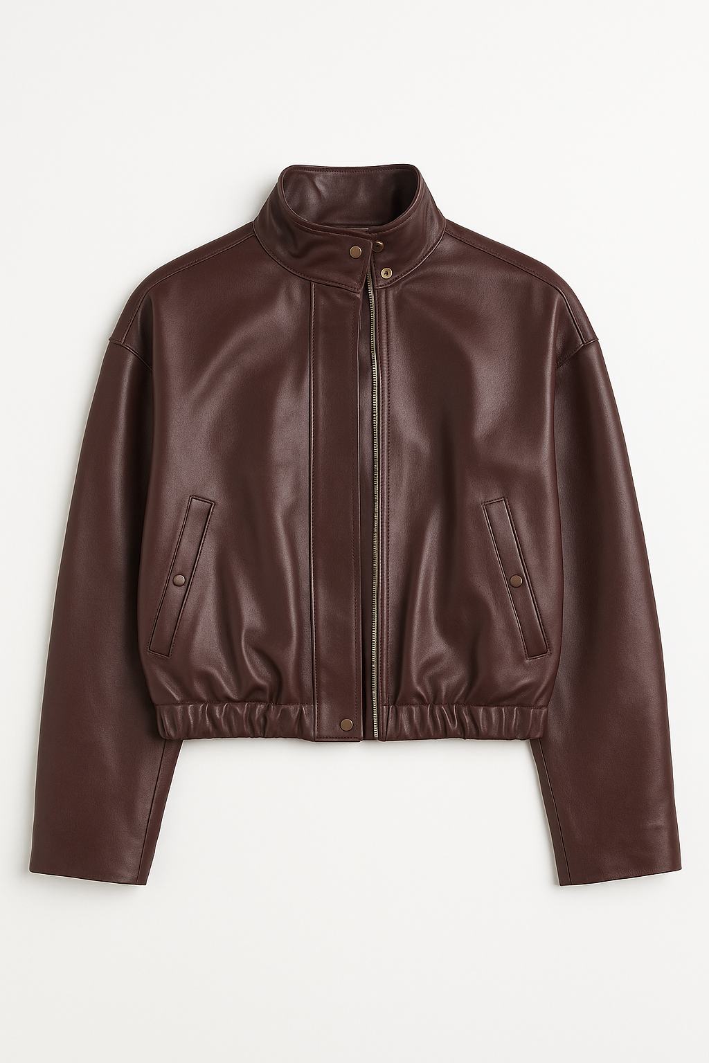WANDA MAXIMOFF CROPPED JACKET – Modern Heroine-Inspired Leather
