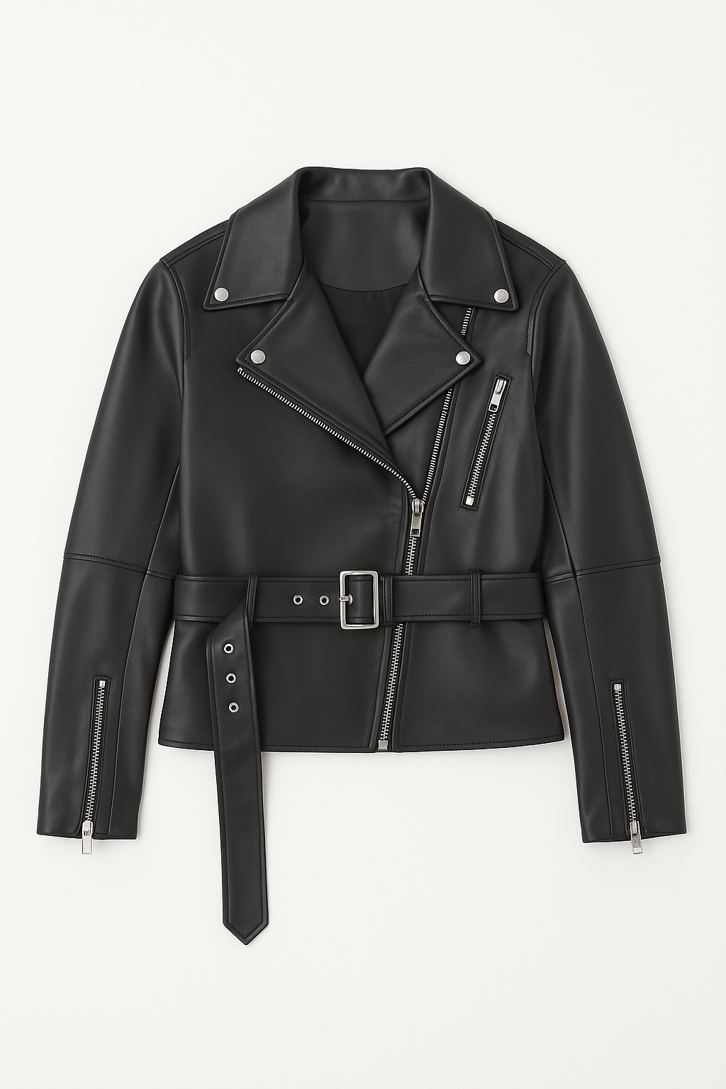 SELINA SHADOW MOTO JACKET – Gothic Glamour Meets Street Armor