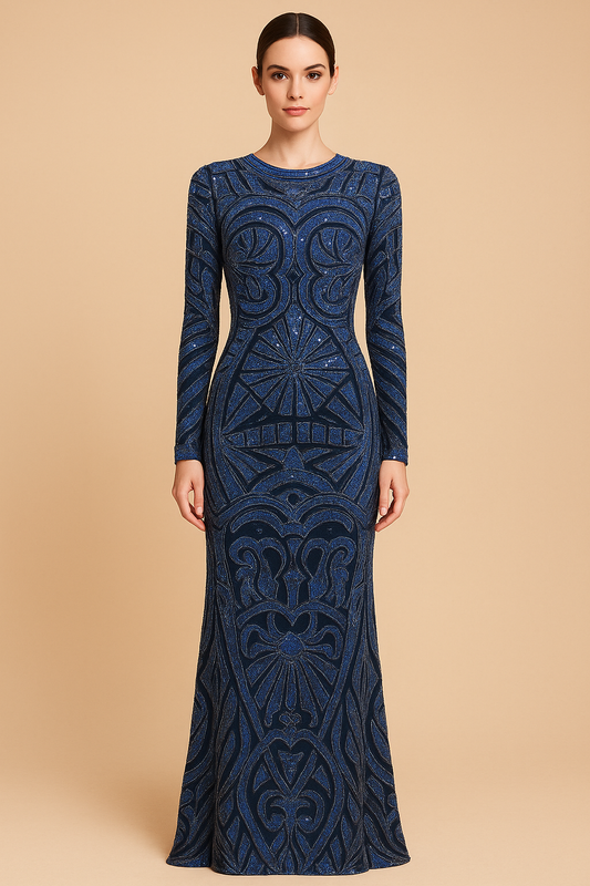 Midnight Dynasty Gown