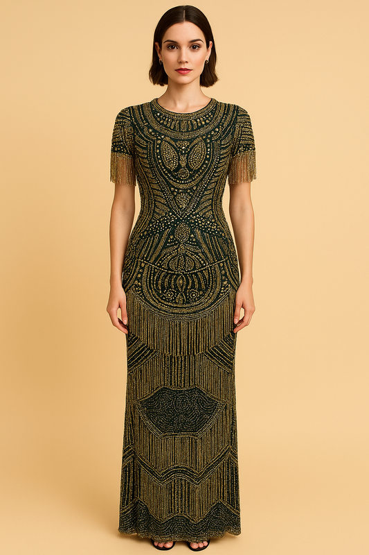 Emerald Heirloom Elegance Gown