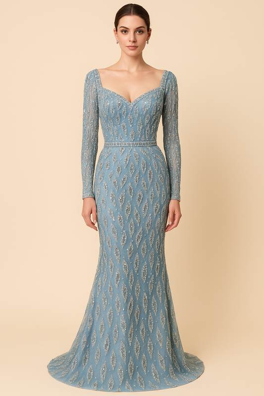 Paisley Pearl Majesty Gown