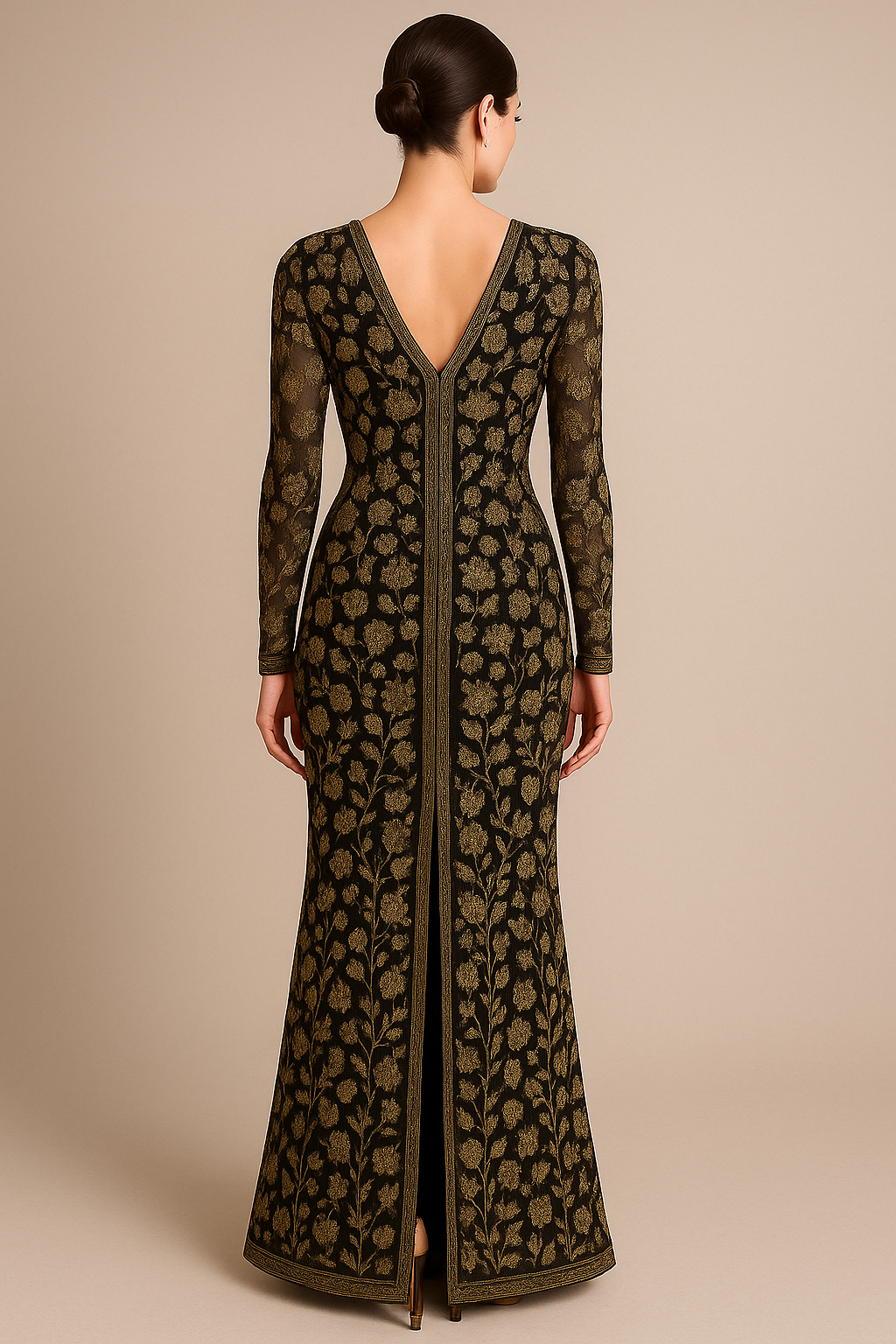 Mirage of Petals Gown