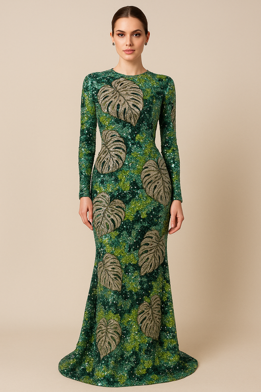 Tropical Forest Gown