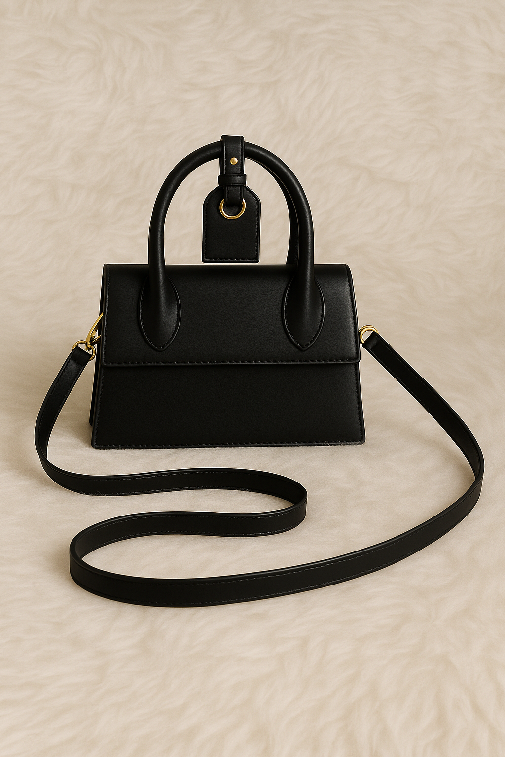 Fish Leather Emma Purse Black/Maroon/White bag