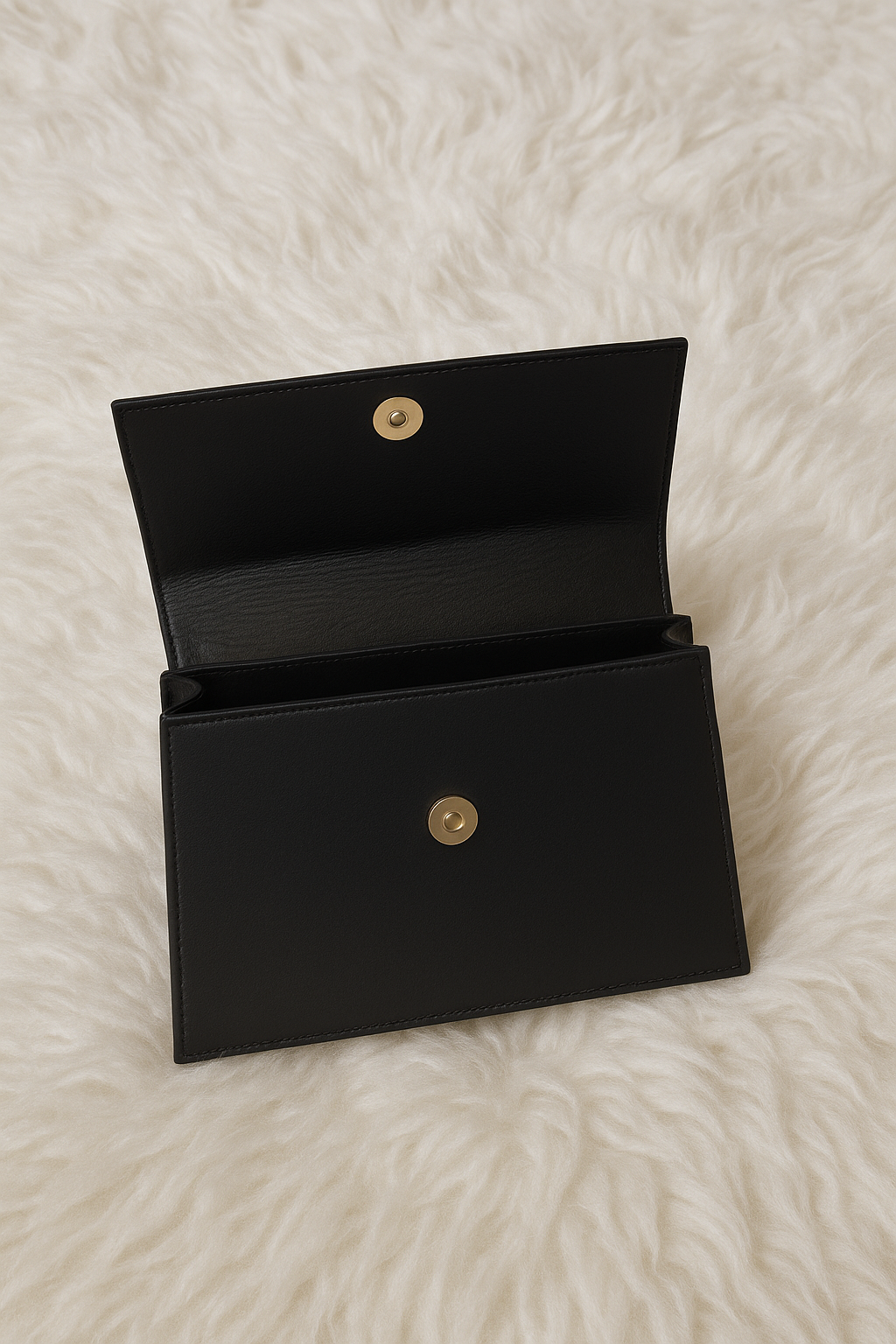 Fish Leather Emma Purse Black/Maroon/White bag