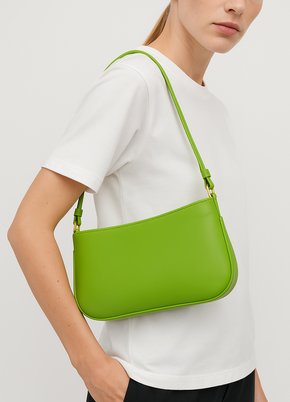 Sling bag with medium length strap