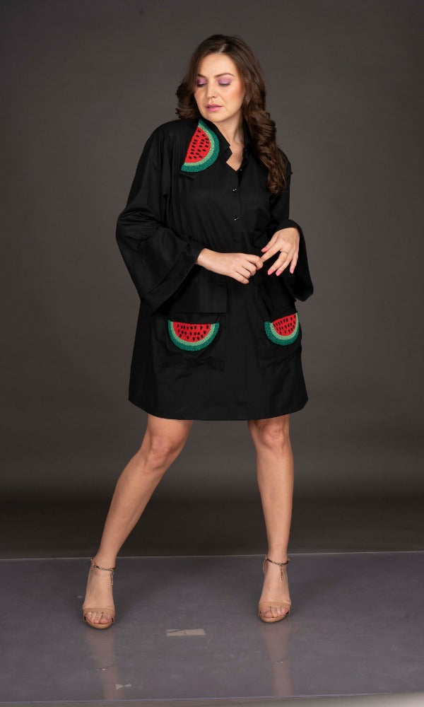 Watermelon Shirt Dress