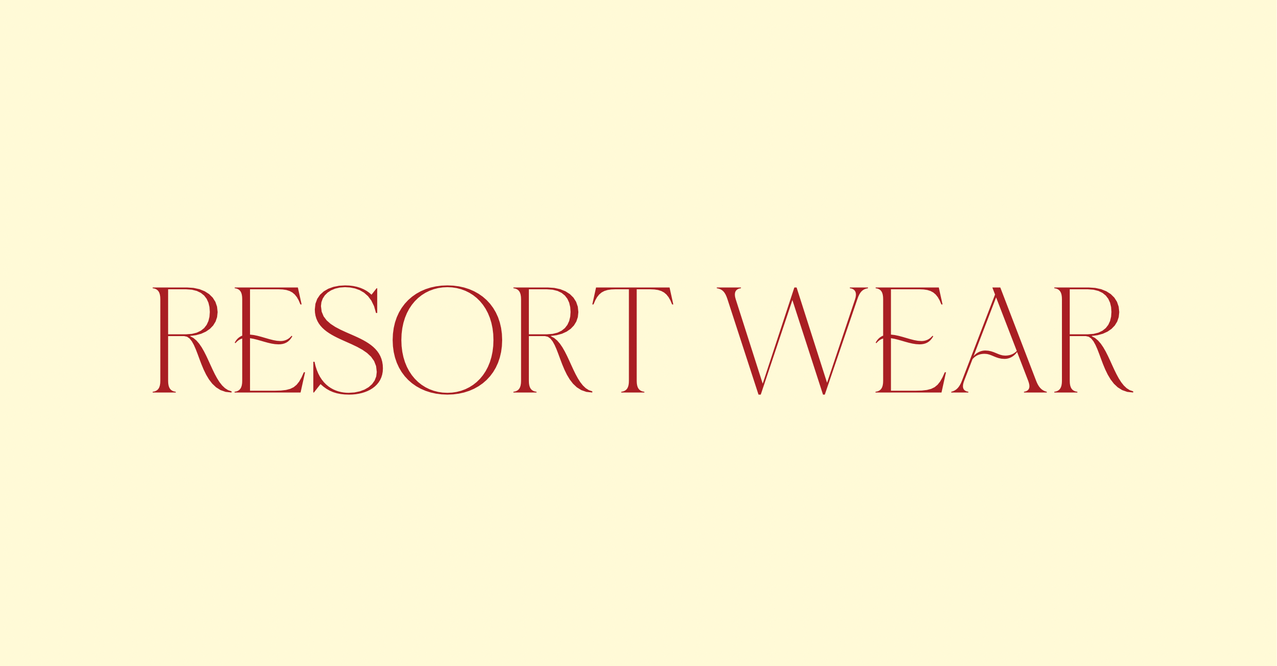 Resort Wear Mens