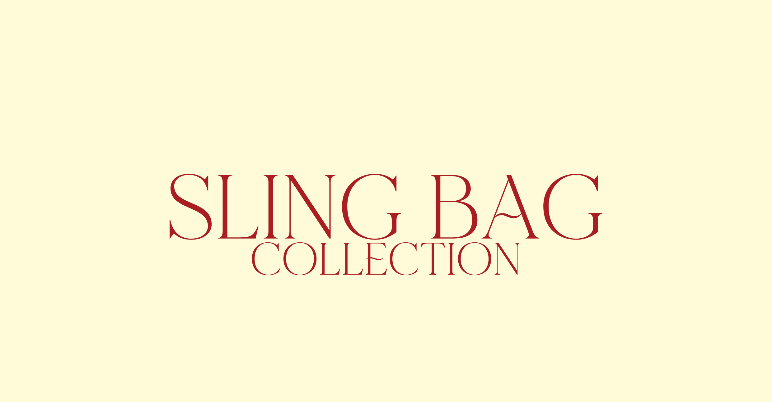Sling Bag Collection (Fish Leather Bag)