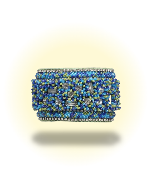 Azure Bloom Cuff