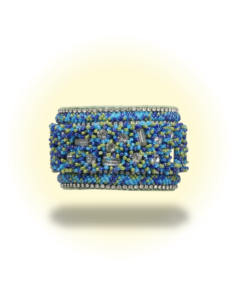 Azure Bloom Cuff