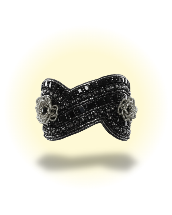 Black Marble Cuff