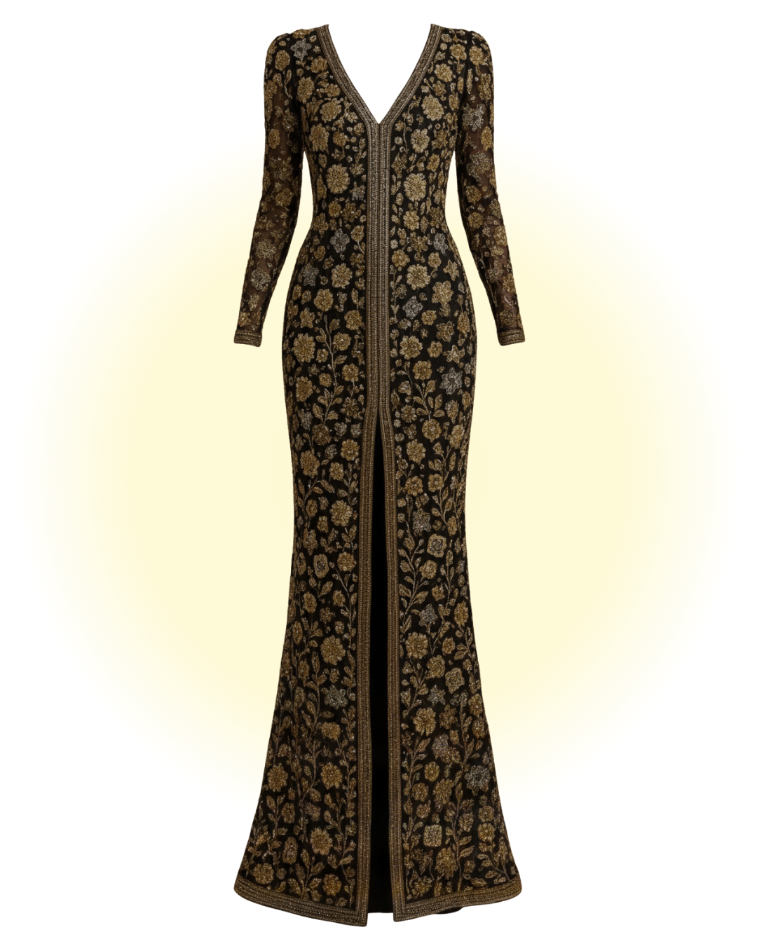 Mirage of Petals Gown