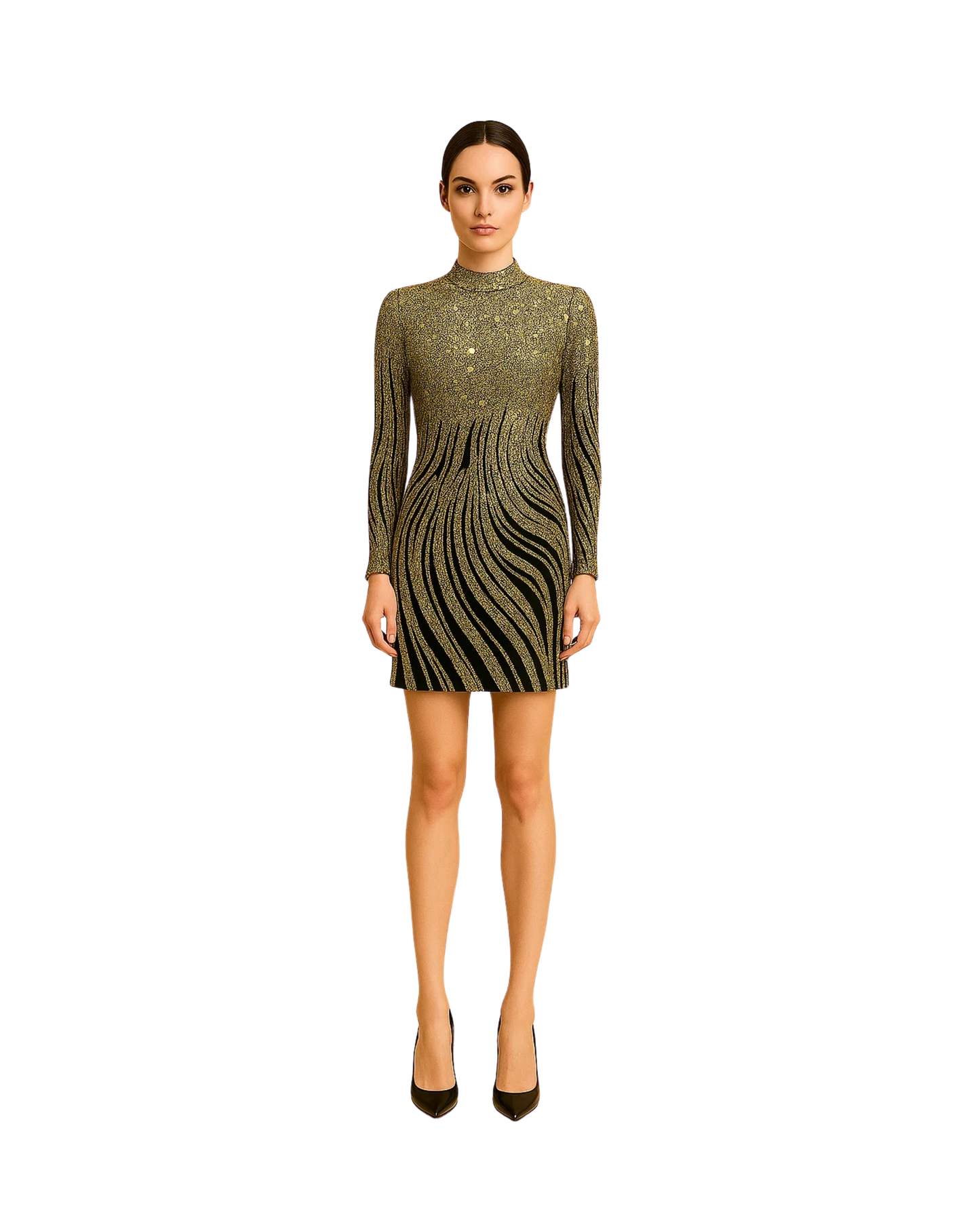 Golden Dusk Reverie Gown
