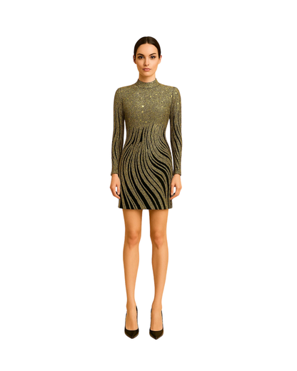 Golden Dusk Reverie Gown