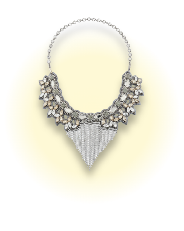 Usekh Silver Necklace