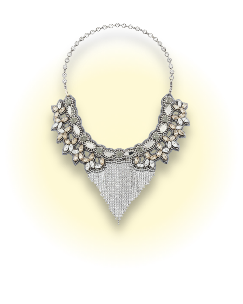 Usekh Silver Necklace