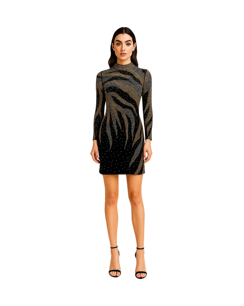 Celestial Flame Gown