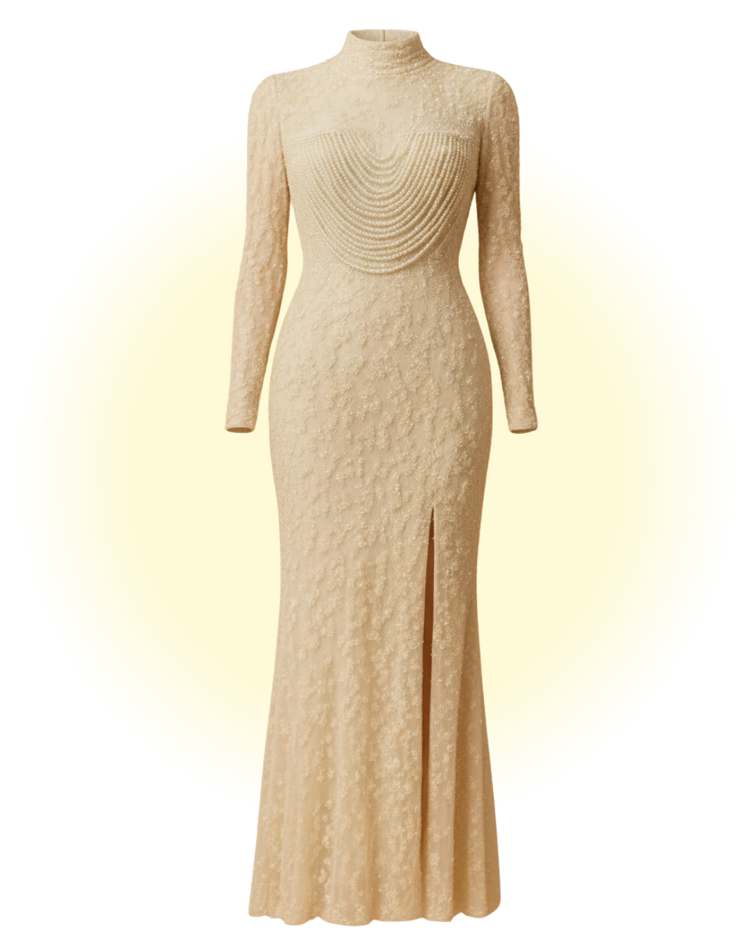 Champagne Sandshell Grace Gown