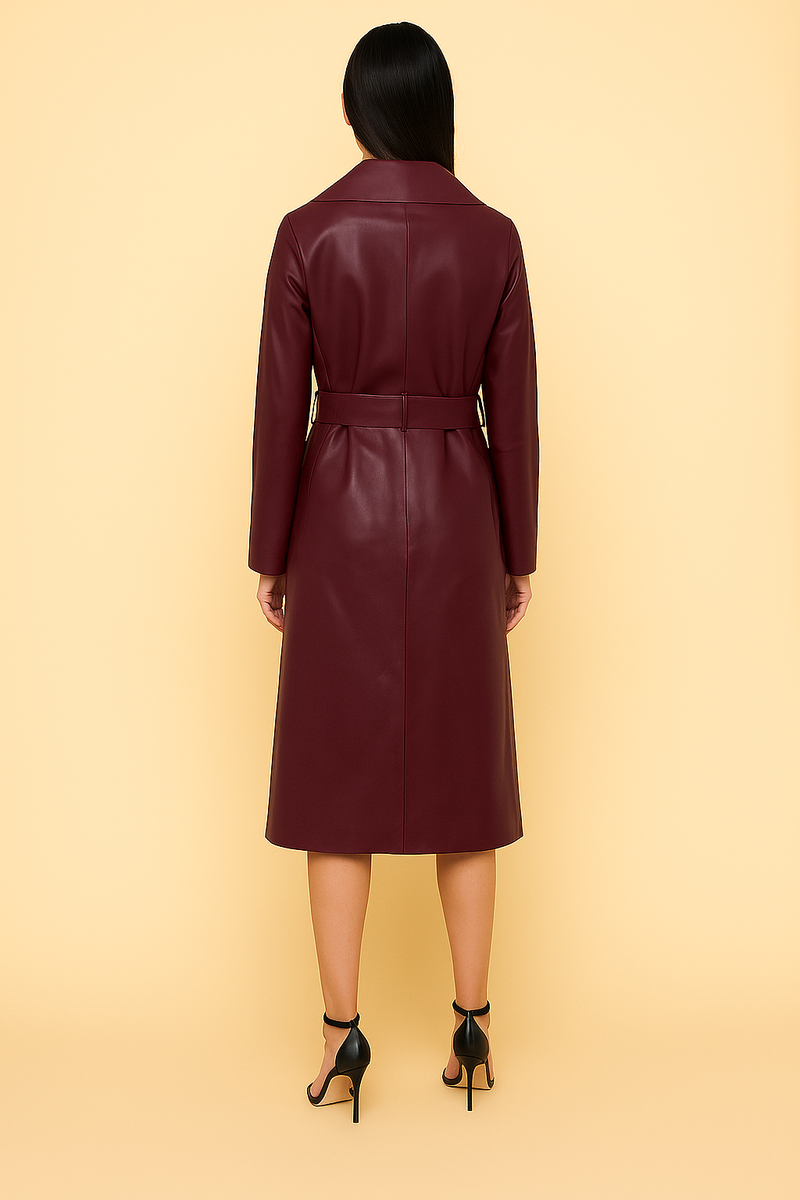 VICTORIA RED TRENCH COAT – Power. Mystery. Femme Fatale