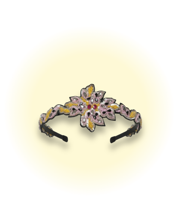 Black Crystal Hairband