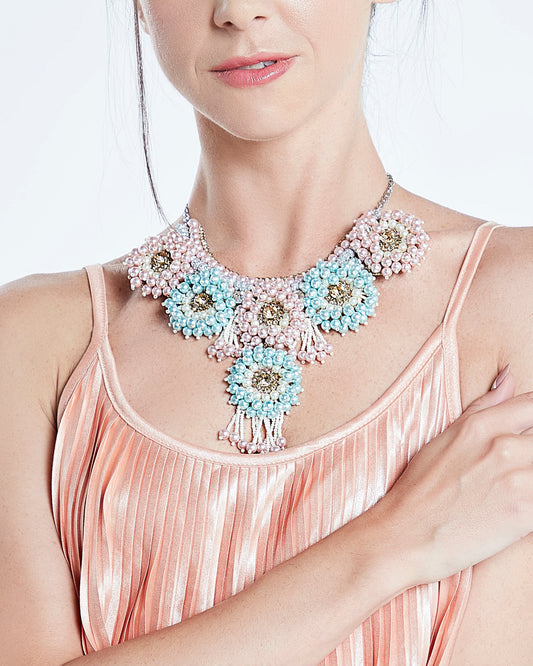 Calypsa Coral Necklace