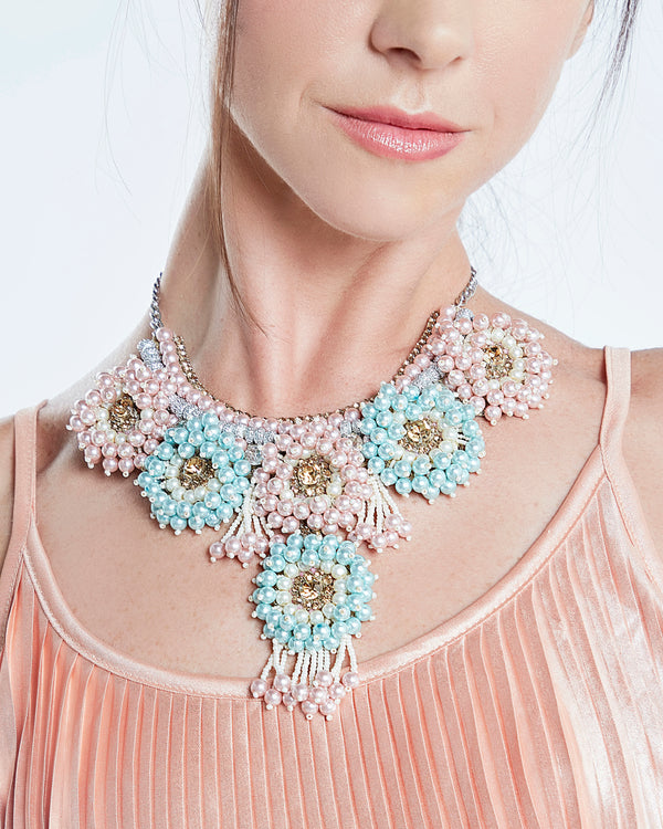 Calypsa Coral Necklace