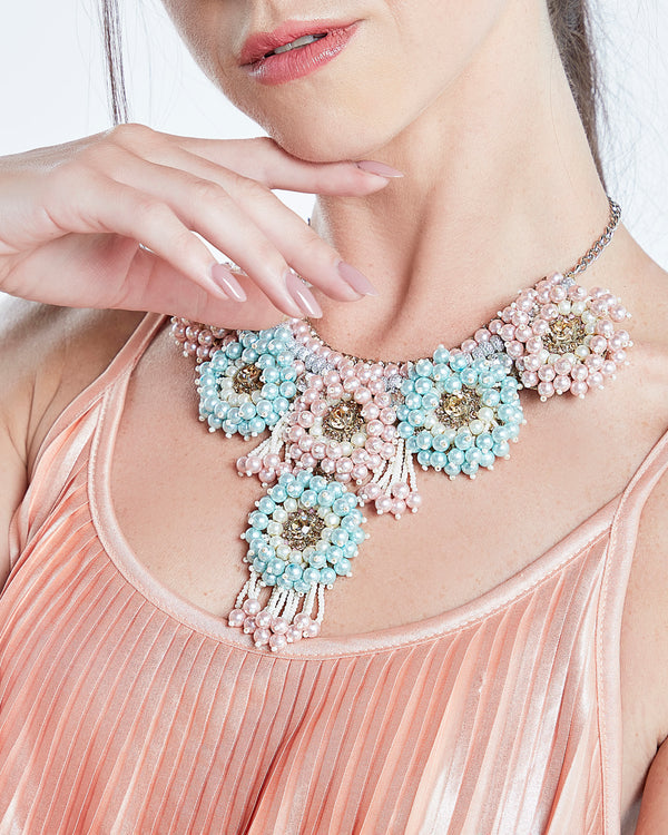 Calypsa Coral Necklace
