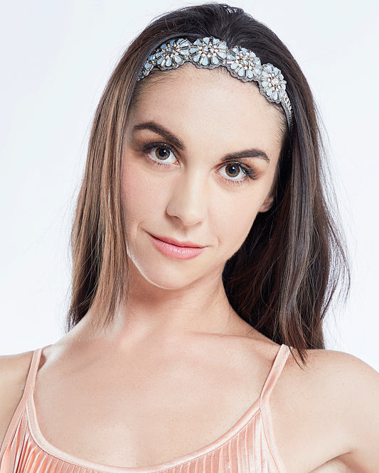 Crystal Bloom Headband