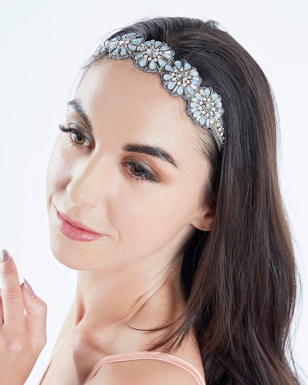 Crystal Bloom Headband