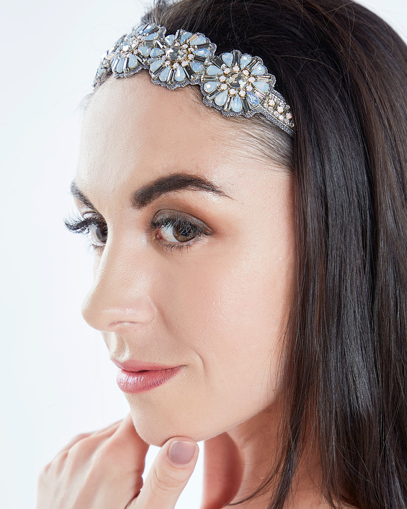 Crystal Bloom Headband