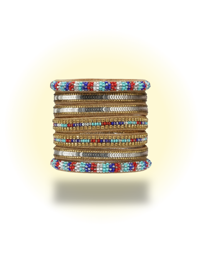 Golden Strands Cuff