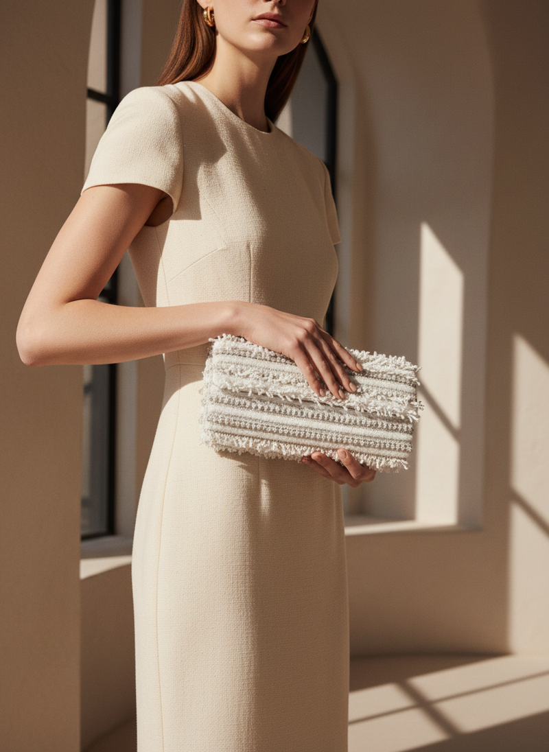 Snowy clutch